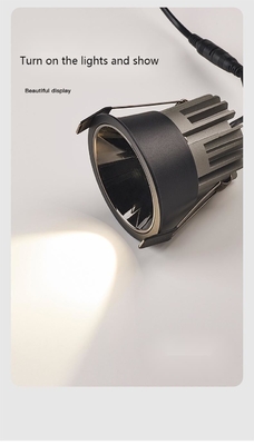 BRIDGELUX 15W Đèn LED âm trần có thể thay đổi độ sáng Gắn trần để trang trí