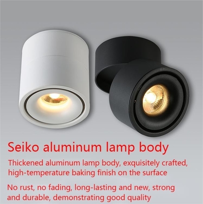 Nhôm 7Ｗ LED lưới tản nhiệt Tiêu điểm trần có thể điều chỉnh áp suất cao Natri 3500LM